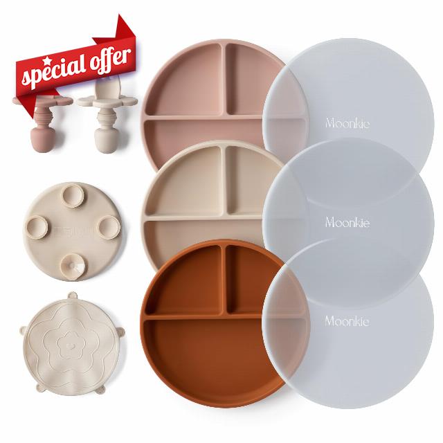 Moonkie Suction Plate Baby