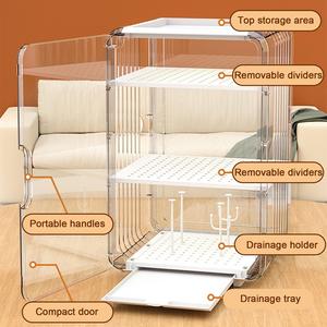 Clear Dustproof Bottle Holder