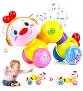 CubicFun Baby Crawling dinosaur toys for boys Baby Toys Musical Light Interactive Walking Sensory...