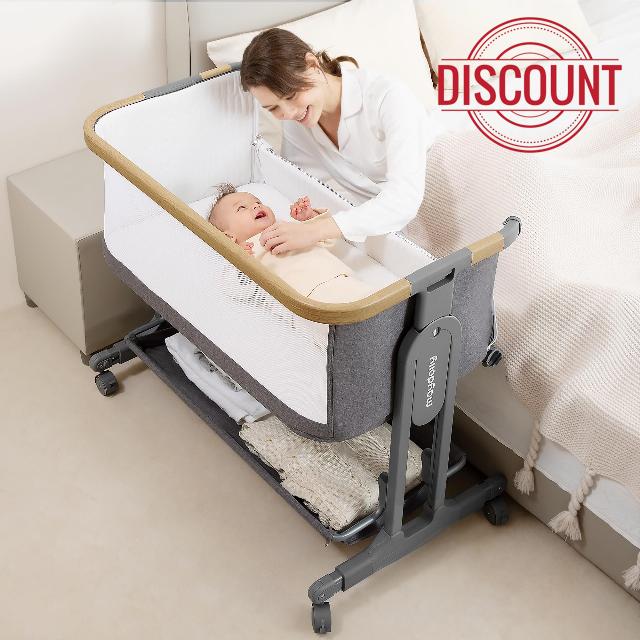 Maydolly 3 in 1 Baby Bedside Crib