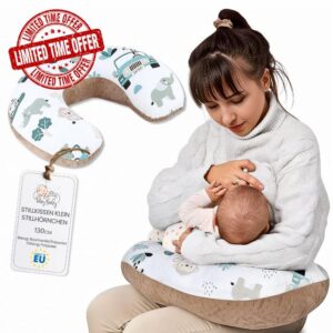 Pregnancy nursing and breastfeeding pillow 130 cm- breast feeding maternity pillows for baby and support sleeping for babies plush Oeko-Tex Africa khaki