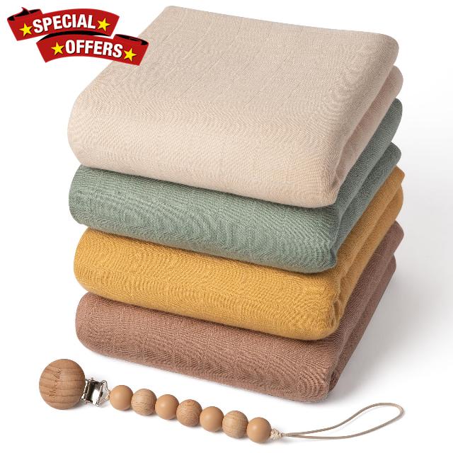 Moonkie Muslin Swaddle Blanket