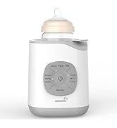 Bottle Warmer 8-in-1 Fast Baby Milk Warmer and Steriliser with LCD/Timer, Warms Evenly, Food Warm...