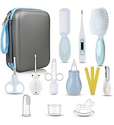 Baby Healthcare and Grooming Kit, Lictin Nursery Care Kit, Newborn Safety Health Care Set with Ha...