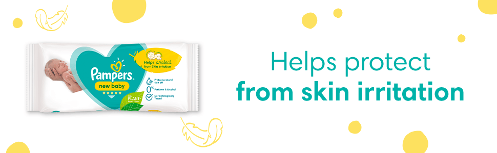 Our unique pH restoring formula helps protect sensitive newborn skin from irritation
