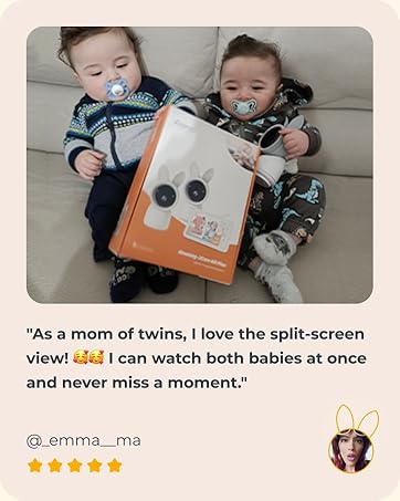 Marketing infographic for Arenti, highlighting three key features: Advanced Data Privacy Protection, Smart and Easy-to-Use App, and 2-Year Quality Warranty. Yellow rabbit ears icon in corner.