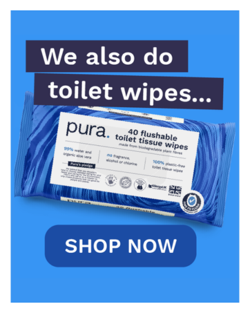 Baby Girl Flushable Wipes