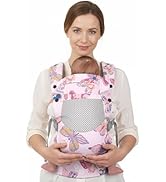 YooxArmor Baby Carrier Newborn to Toddler, Ergonomic Adjustable Toddler Carrier 7-66 Lbs, Cozy Li...