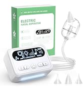 Medcodes Nasal Aspirator for Baby, Hospital Grade Nose Sucker with 9 Levels Suction, Night Light ...