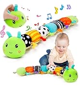 Lypsochaat Baby Sensory Toys for Babies 0-6 Months, Newborn Baby Gifts Essentials 0 3 6 Months Tu...