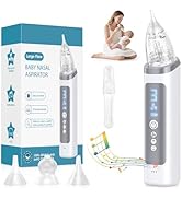 Medcodes Nasal Aspirator for Baby, Electric Nose Sucker for Baby & Toddler, Congestion Relief wit...