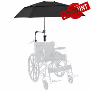 Wheelchair Umbrella With Clamp