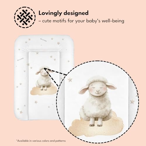 White with Sheep – Waterproof & Wipe Clean