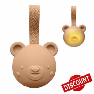 Taf Toys Portable Sound Machine for Baby Sleep Soft Light & Cry Sensor - 30 Mins Melodies - Ideal for Cribs