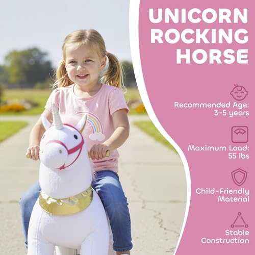 Ride On Unicorn Toy for Ages 3-5 Years Old