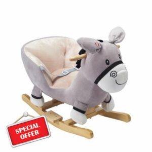 Rocking Horse & Animal Toy with Sound – Unicorn