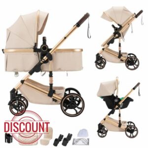 BEBBY 3 in 1 Pushchair Pram Travel System