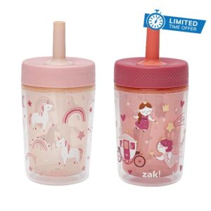 Zak Designs Capri Toddler Tumblers for Travel or at Home