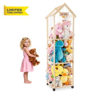 Solid Wood Soft Toy Storage