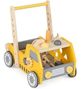 GYMAX Balance Bike, No Pedal Baby Walker Push Ride On Toy with 4 Wheels, Ergonomic Handle, Ages 1...