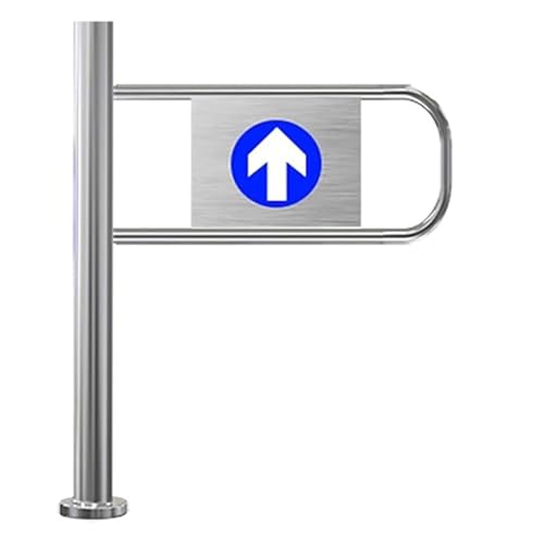 Commercial Swing Gate Supermarket Entrance 1-Way Safety Door