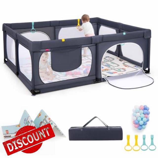 COSTWAY Baby Playpen