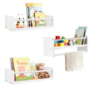 Solid Wood Kids Bookshelf