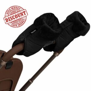 LIONELO Handmuff Oli Gloves Stroller Hand Warmers Universal Size Windproof Waterproof Soft Padded Magnetic Closure