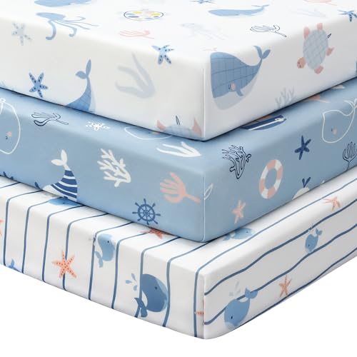 3 Pack Baby Cot Sheets