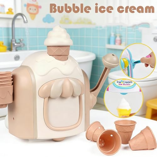 Ice-Cream Bathing Toys for 3 4 5 6 7 8 Years Old Boys Girls (C)