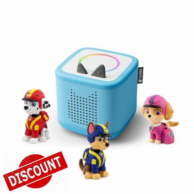 onies Toniebox 2 Bundle Incl. 3 Tonies: PAW Patrol Jungle Pups Chase