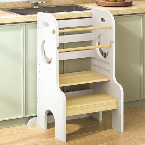 Adjustable Height Toddler Step Stool