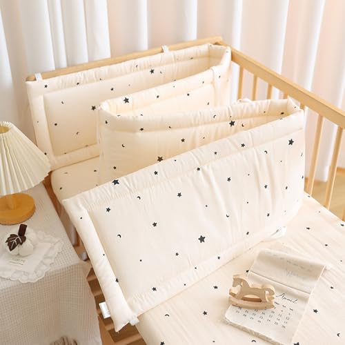 Headboard Guard Design for Toddlers Kids Padded Side Protectors Protect Baby Boys Girls (H