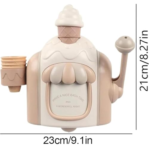 Bath Toy Ice Cream Foam Maker