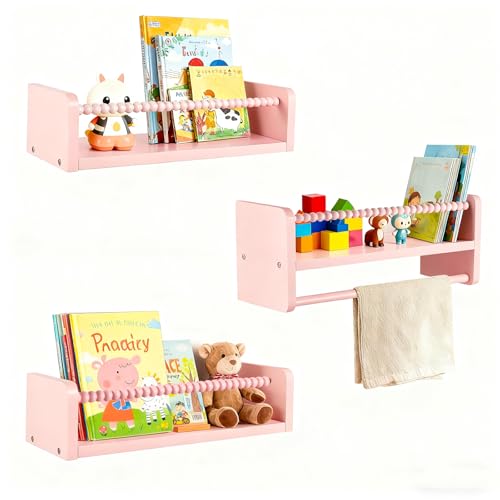 Solid Wood Kids Bookshelf