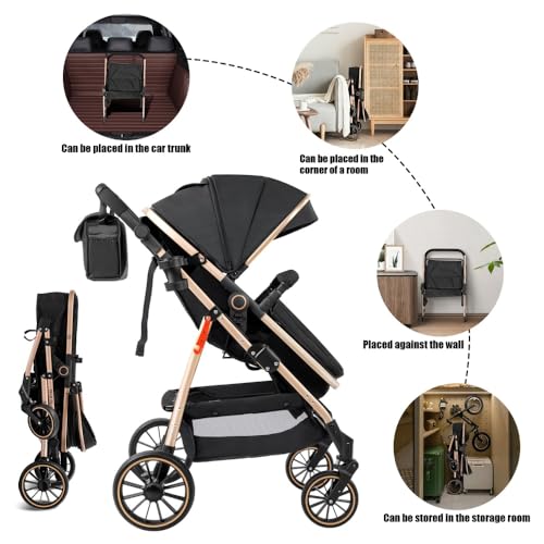 One-Hand Fold(Black&Gold)