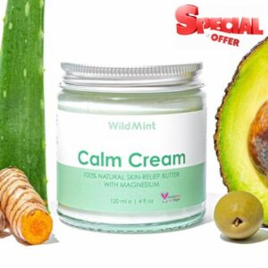 WildMint Calm Cream 100% Natural Magnesium Cream for Baby