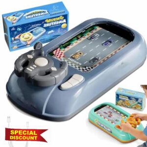 Simulated Driving Racing Car Game With Sounds & Lights