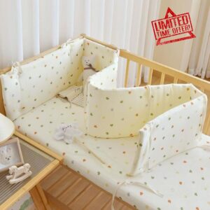 Universal Safety Rail Cover & Padded Side Protectors for Baby Cot & Parent Bed