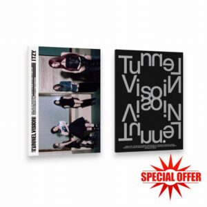 IT'ZY 11th Mini Album [TUNNEL VISION] Photobook Version P.O.B + Extra Special Photocard (SET)