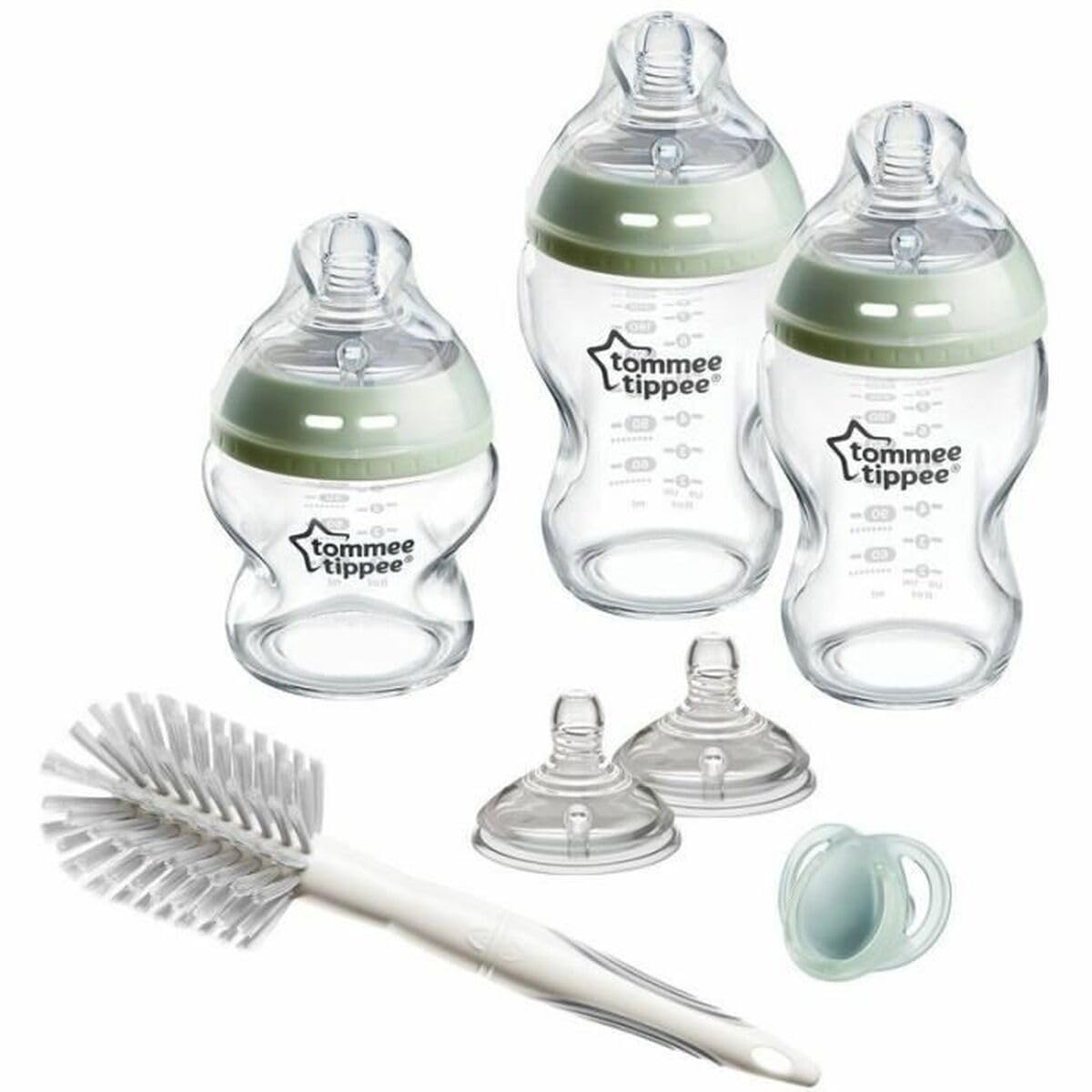 Natural Glass Starter Set for Newborn