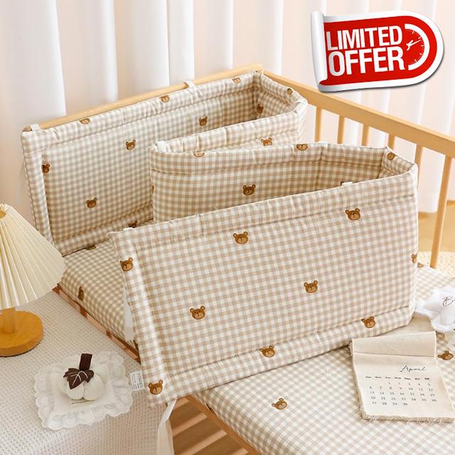 Crib Bumper Cot Liner Airwrap Breathable Mesh Cot Liner Breathable Mesh Bumpers Baby Bumpers Safer Baby Padded