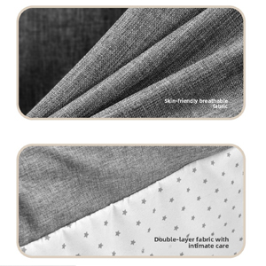 Text reads 'Trini universal wheel, Large capacity storage'. Split view showing a children's ride-on suitcase with wheel mechanism and storage compartment details.