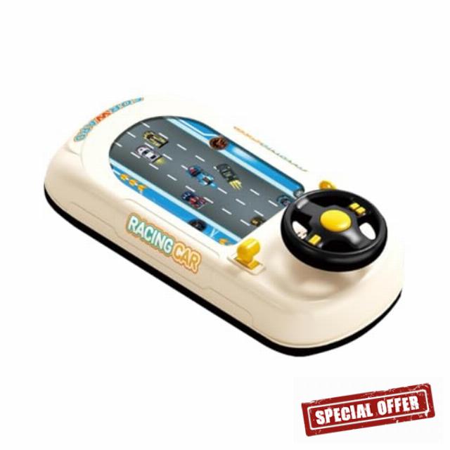 MagiDeal Steering Wheel Toy Simulation Learning Toys Sounding Toy Development Adventure Driving Car Game Educational for Children Boys