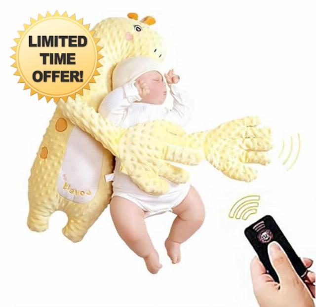 Smart Baby Soother with Realistic Patting & Warmth