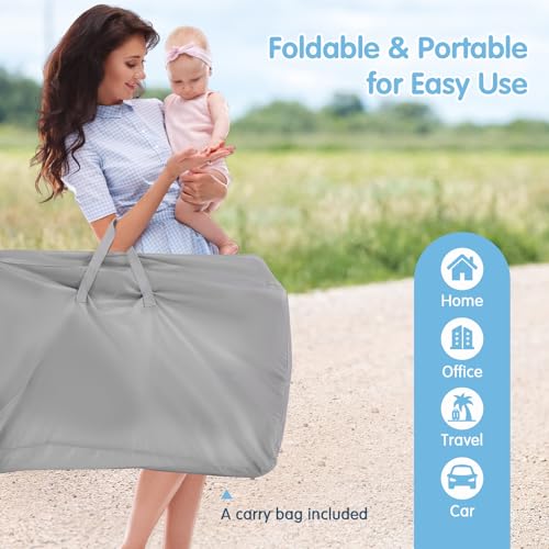 Newborn Bedside Sleeper for Birth to 9kg (Grey)