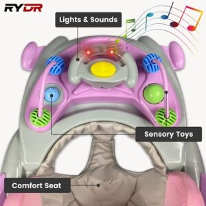 Foldable Adjustable Height Walker for Babies 6–12 Months