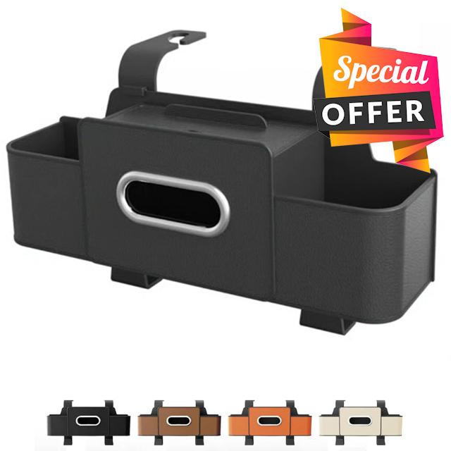 3-in-1 Car Backseat Organizer