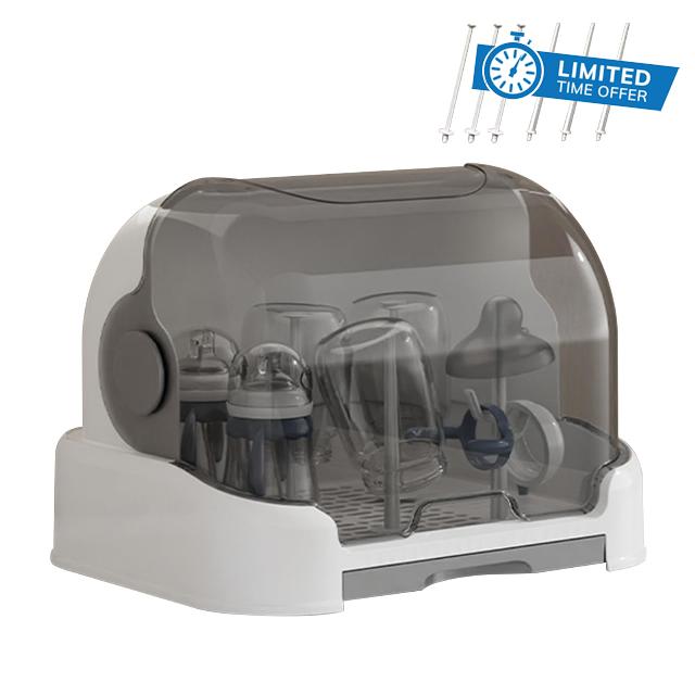 Bottle Box - Large Container with Storage Lid Dustproof Storage for Feeding Pump Pantry Kitchen Bathroom Bedroom