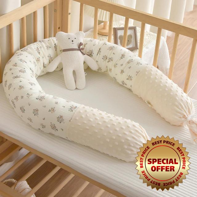 PTKG Cot Side Protectors Bed Rail for Cot Bed Cot Sides for Bed Baby Cot Safety Guard Square Cot Bed Guard Guard Bed Side Rails Baby Cot Cover Bed Guard Cot Bed